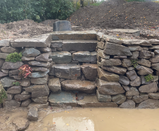 Treppenanlage Trockenmauer Treppenanlage Trockenmauer